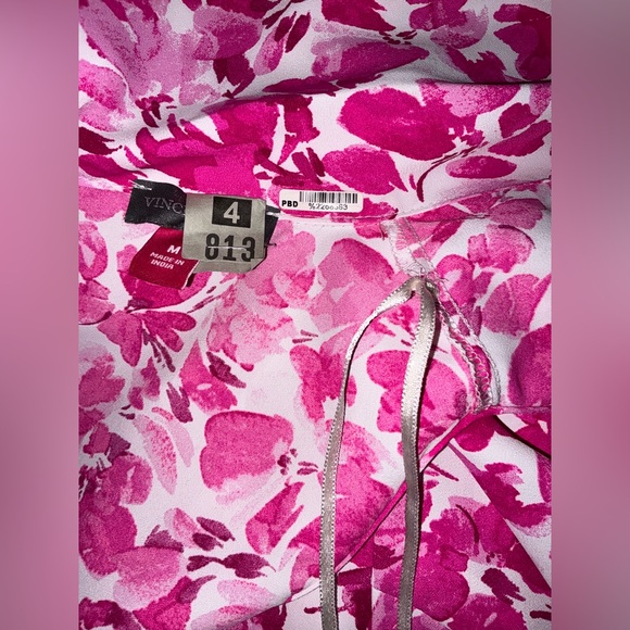 Vince Camuto Sleeveless Mock Neck Floral Maxi Dress Size M - Picture 11 of 15